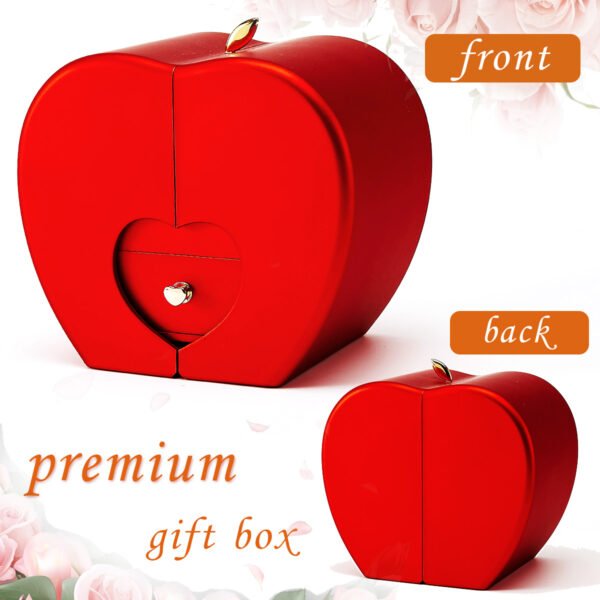 Apple Eternal Rose Jewelry Box Wholesale - 图片 4