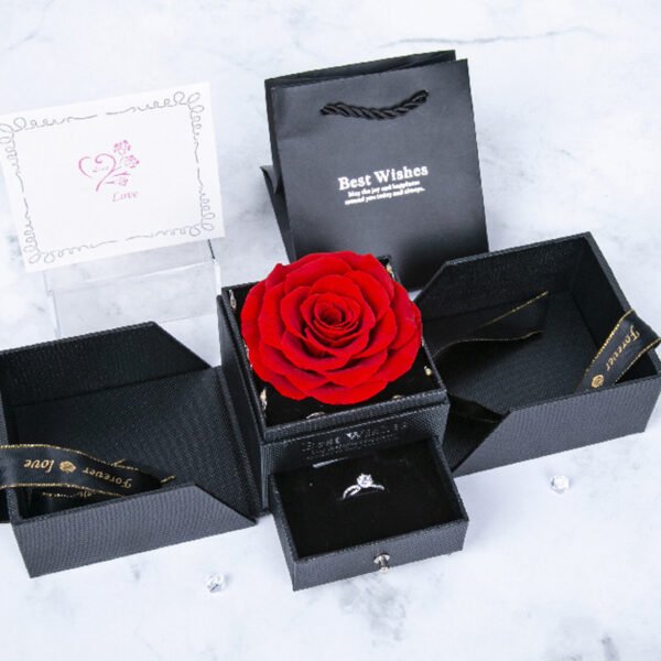Double Doors Jewelry Gift Box With Drawer Forever Flowers Gifts