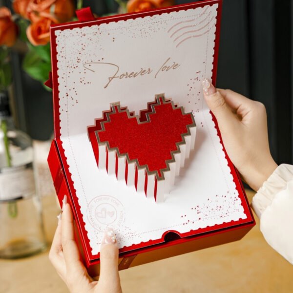 Christmas Holiday Jewelry Gift Box Jewelry Packaging Empty Paper Bag - 图片 3
