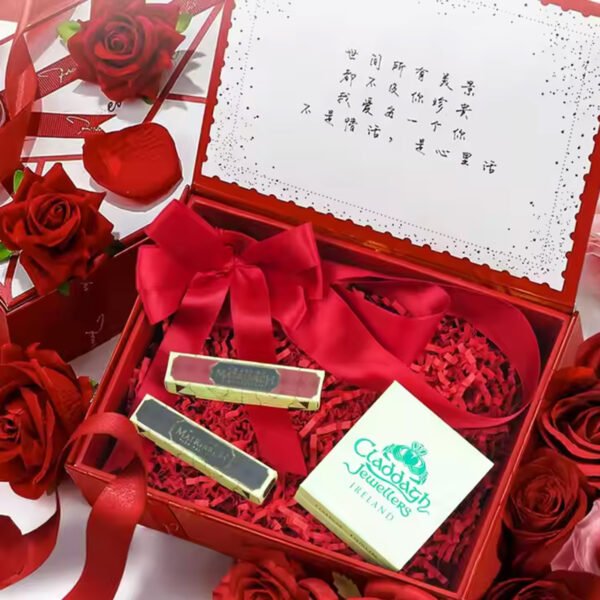 Christmas Holiday Jewelry Gift Box Jewelry Packaging Empty Paper Bag
