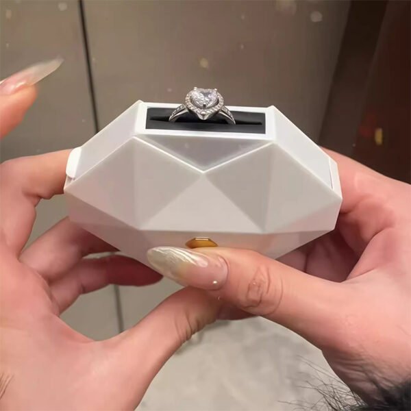 Wedding Heart-shaped Ring Box Pop-up Surprise Gift Box